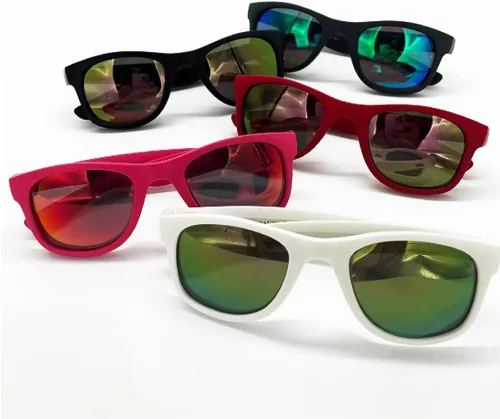 Miniatura 39 de XII WY - Lentes de sol polarizados con protección UV y goma flexible para niños y niñas