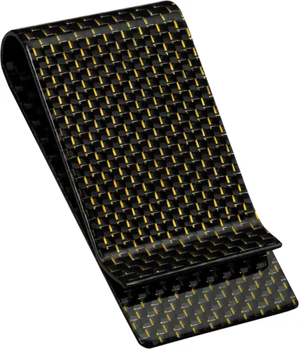 SERMAN BRANDS Clip de dinero de fibra de carbono para hombres – Cartera delgada con clip de dinero RFID, bolsillo frontal minimalista, cartera EDC