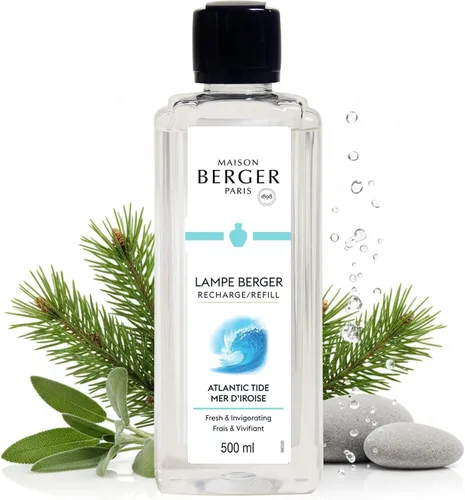 Marea Atlántica | Repuesto de fragancia Lampe Berger de Maison Berger | para difusor de aceite de fragancia del hogar | Purifica y perfuma tu hogar
