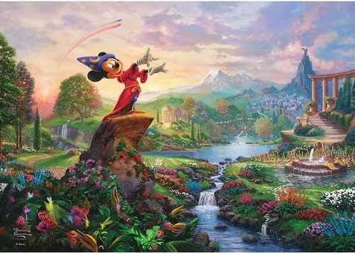 Miniatura 30 de MIGHTYPRINT Disney – La Bella Durmiente – Princesa Aurora y el Príncipe Felipe – Arte de pared duradero de 24 x 17 pulgadas – No hecho de papel