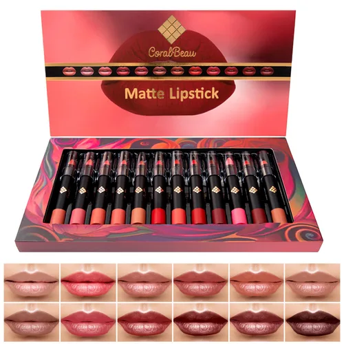 Miniatura 7 de CoralBeau Kit de Maquillaje para Adolescentes - Kit de Maquillaje Todo en Uno en Concha con Polvo de Crema BB Compacto, Paleta de Sombras de Ojos