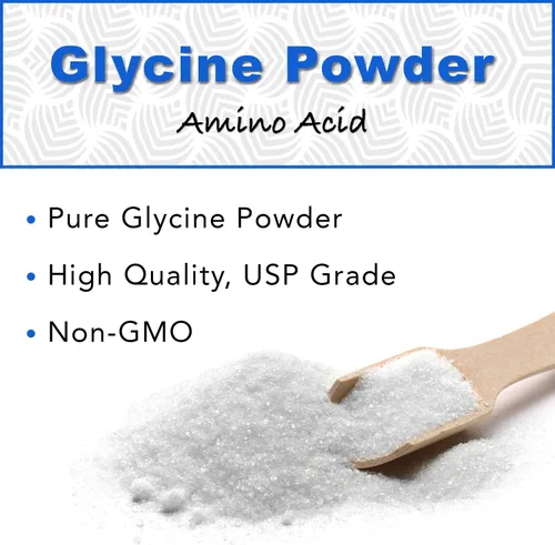 Miniatura 3 de Polvo de glicina (2 libras) – Promueve el sueño reparador, la energía muscular y la fuerza, apoyo de memoria y cognición (bolsa resellable)