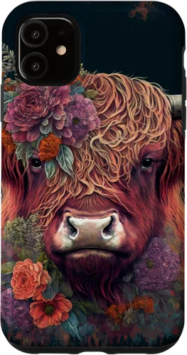 Miniatura 8 de Funda para iPhone SE (2020) / 7 / 8 Western Boho Highland Cow Farmer Lover