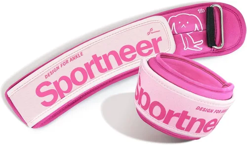 Miniatura 21 de Sportneer Pesas de tobillo de 0.5/1/2/3/5 libras, 1 par de pesas de muñeca y pierna para mujeres, hombres, niños y niños con correas ajustables