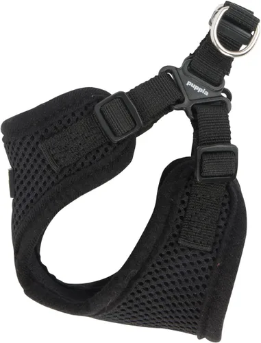 Miniatura 2 de Puppia PARA-HC1533-BK-S Arnés suave negro C para mascotas, S