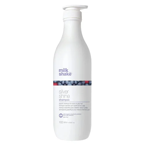 milk_shake Silver Shine Purple Shampoo for Blonde Hair - Blonde Shampoo for Brassy Hair 100% SLES-Free