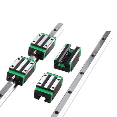 Miniatura 12 de Riel de Guía Lineal 2 X HGR 20-200mm Riel Deslizante Lineal + 4 X Bloques de Rodamientos Riel de Guía Lineal para Enrutadores CNC de Bricolaje