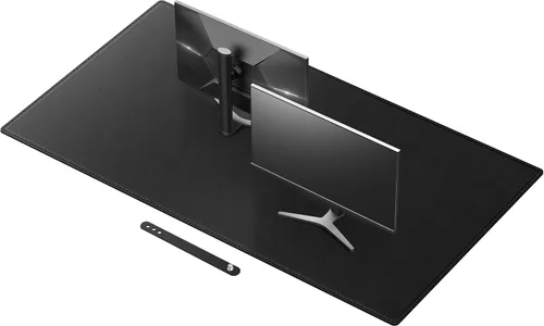 Miniatura 24 de Cacoy Tapete de escritorio de cuero, 70.8 x 24 pulgadas, tamaño mega, extendido, tapete de escritorio profesional para escritorio completo, Negro
