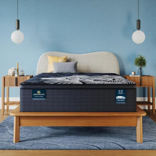 Miniatura 13 de Serta Perfect Sleeper X Knox - Colchón híbrido acolchado firme de 13.5 pulgadas, tamaño Twin XL, 5 zonas de soporte y tecnología de enfriamiento