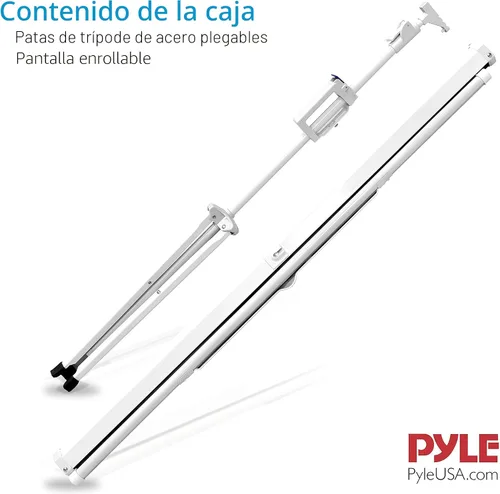 Miniatura 7 de Pyle PRJTP42 pantalla para proyector de 40", fácil de plegar y guardar, estilo trípode