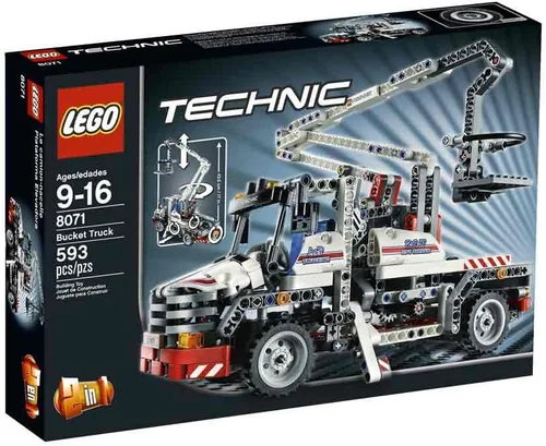 Miniatura 2 de Camión con pala LEGO Technic 8071.