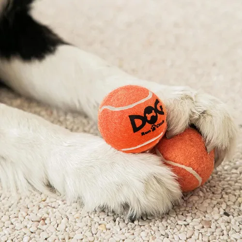 Miniatura 7 de INSUM Pelotas de tenis pequeñas para perros, paquete de 6 pelotas chirriantes de 2.0 pulgadas para razas pequeñas, certificación SGS no tóxicas