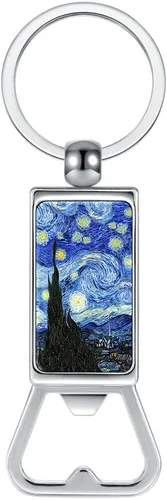 Miniatura 32 de WIRESTER Llavero de metal para abrebotellas, abridor de botellas de cerveza, llavero para cocina, bar, restaurante, fácil de transportar, mariposa