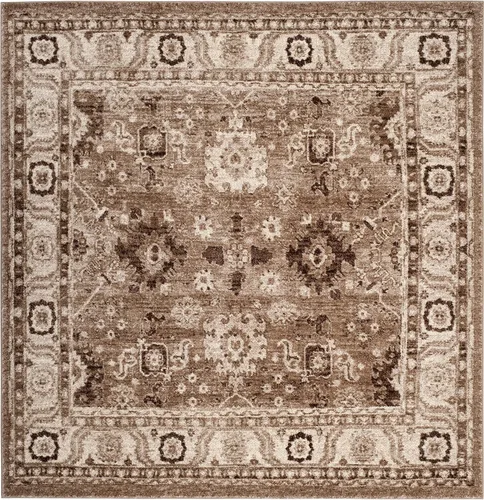 Miniatura 23 de SAFAVIEH Vintage Hamadan Collection - Alfombra de área de 2 pies 3 pulgadas x 4 pies, naranja y azul, diseño tradicional persa, no desprende pelusa