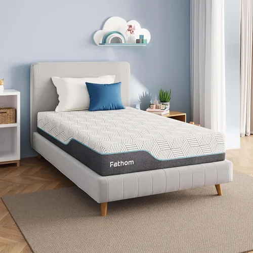 Miniatura 12 de FATHOM Colchón firme de espuma viscoelástica de 10 pulgadas, cama matrimonial en una caja para aliviar el dolor de espalda y dormir fresco