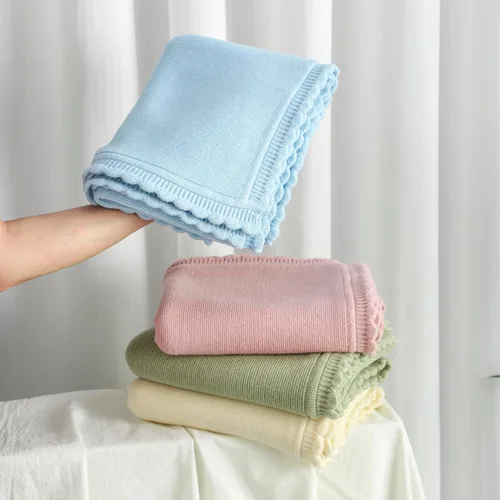 Miniatura 6 de Manta de lujo para bebé, ultra suave, acogedora, cálida, de 40 x 30 pulgadas, manta receptora para bebé, niño, niña, cochecito de cuna, color rosa