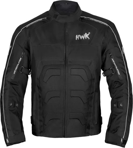 Miniatura 8 de Chaqueta de motocicleta HWK Spyder para hombre con tela de cordura textil resistente al clima para chaqueta de motocross enduro