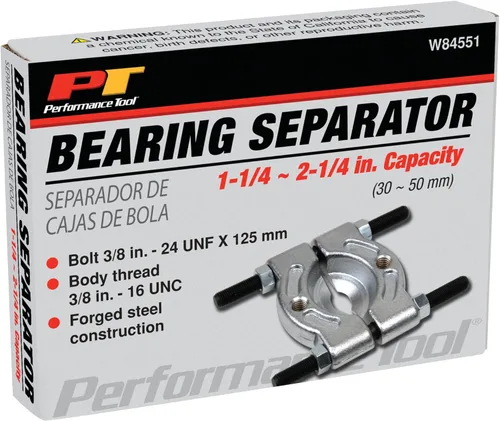 Miniatura 2 de Performance Tool W84551 Divisor de rodamientos de 1-1/4 pulgadas a 2-1/4 pulgadas