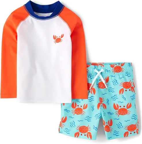 Miniatura 5 de The Children's Place Conjunto de 2 piezas de camiseta de manga larga para bebés y niños pequeños