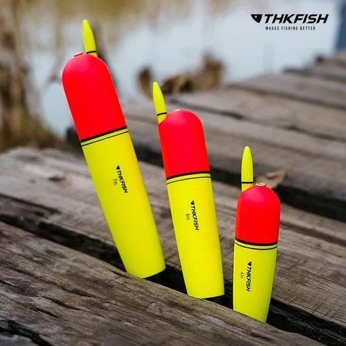 Miniatura 7 de THKFISH Bobbers de espuma EVA, para pesca nocturna, corchos deslizantes para pesca, bagre, variedad de agua dulce, 4 pulgadas, 6 pulgadas, 7