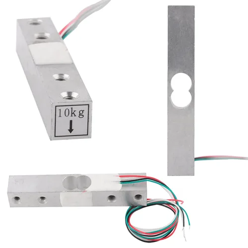 Miniatura 2 de 2 piezas de sensor de peso de celda de carga digital 1kg 5kg 10kg 20kg de alta precisión, celdas de carga miniatura para Arduino, electrónica DIY
