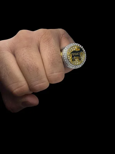 Miniatura 2 de Legacy Rings Regalo del premio del anillo del trofeo del campeonato de cabra para el ganador del torneo o campeón de la liga más grande de todos