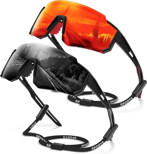 Miniatura 12 de Gafas de sol polarizadas deportivas para hombres y mujeres, gafas de sol para pesca, ciclismo, bicicleta de montaña, béisbol con protección UV Marco