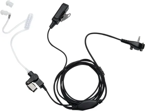 VX-261 Auricular para Motorola Vertex Yaesu Standard VX-230 VX-231 VX-298 VX-350 VX-351 VX-180 EVX-531 2 Way Radio Walkie Talkie Kit de vigilancia
