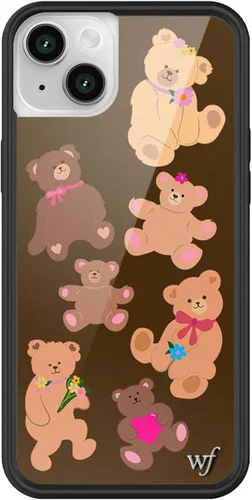 Miniatura 36 de Fundas Wildflower - Compatibles con Apple iPhone 14 Plus Parachoques protector negro, certificado de prueba de caída de 4 pies, propiedad