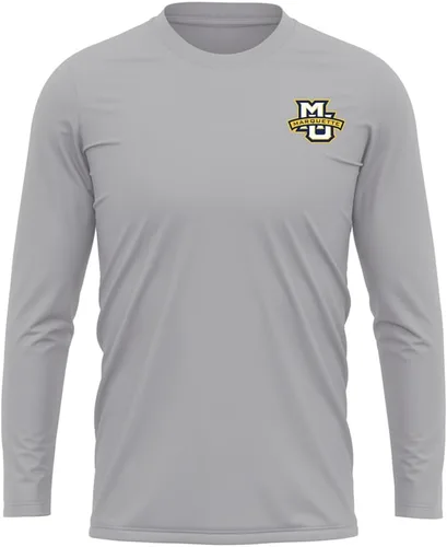 Miniatura 275 de Camisa deportiva de manga larga oficial de la NCAA Collegiate para hombre, con logotipo en el pecho izquierdo, colección Athletic Heather