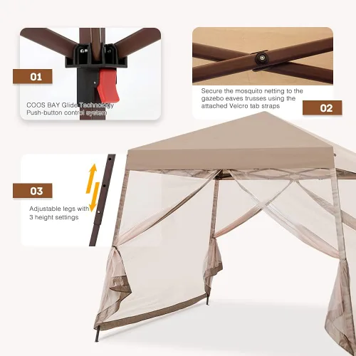 Miniatura 2 de COOL Spot - Tienda de campaña con mosquitera