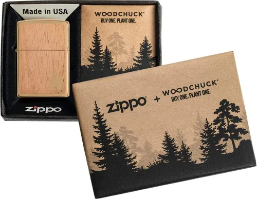 Miniatura 6 de Zippo WOODCHUCK USA Encendedores Latón