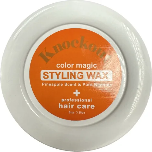 Miniatura 8 de Knockout Color Magic Hair Styling Wax (01 Charcoal)