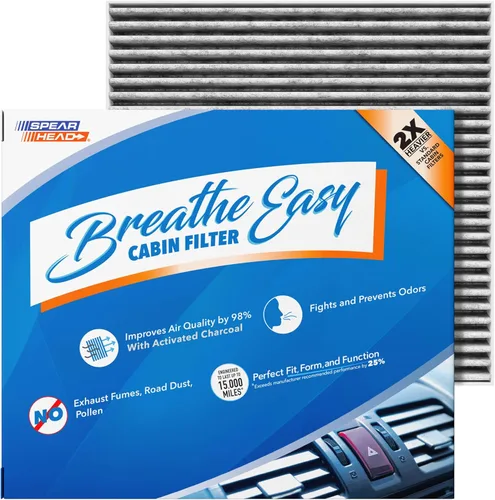 Miniatura 17 de Spearhead Odor Defense Breathe Easy - Filtro de cabina para aire acondicionado y calentador Compatible con varios Acura/Honda de 2009-2025 como