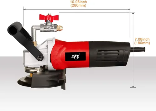 Miniatura 2 de 800W/110V Pulidora/Lijadora de Velocidad Variable de 4 Pulgadas en Húmedo y Almohadillas de Pulido de Diamante para Granito Pulidoras de Hormigón