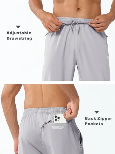 Miniatura 6 de NORTHYARD Pantalones deportivos para correr para hombre, ligeros, pantalones de senderismo para entrenamiento, gimnasio, correr, pantalones