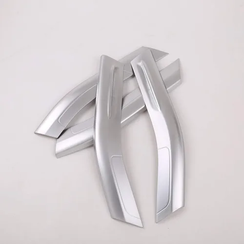 Miniatura 5 de YIWANG - Panel de decoración para puerta de coche (ABS cromado, 4 unidades) para Land Rover Range Rover Evoque 2019 2020, Sin llave de memoria