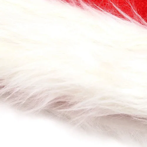 Miniatura 3 de CCINEE Sombrero de Papá Noel para niños, sombreros de Papá Noel de Navidad, sombrero rojo de felpa para decoración del hogar, suministros de fiesta