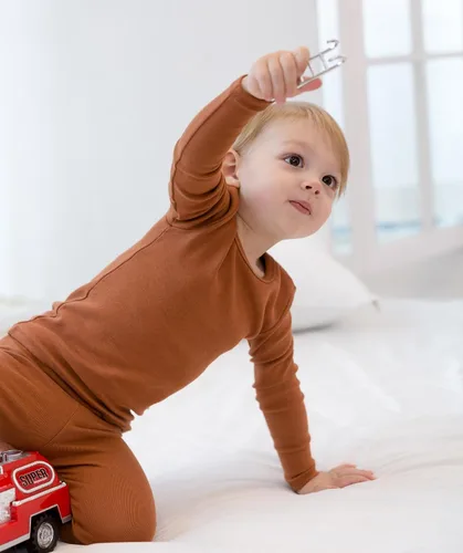 Miniatura 134 de AVAUMA - Pijama para niños y niñas de algodón básico para uso diario
