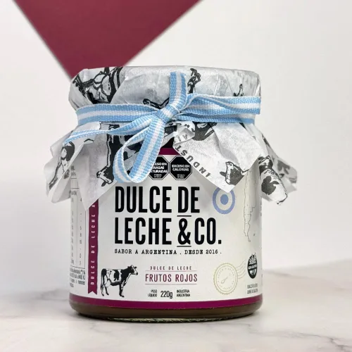 Miniatura 3 de Dulce de Leche & CO. Dulce de Leche Argentina - Leche de caramelo - DDL&CO Premium 7.8 oz - Sabor a frutas rojas (mediano, 3, cuenta)