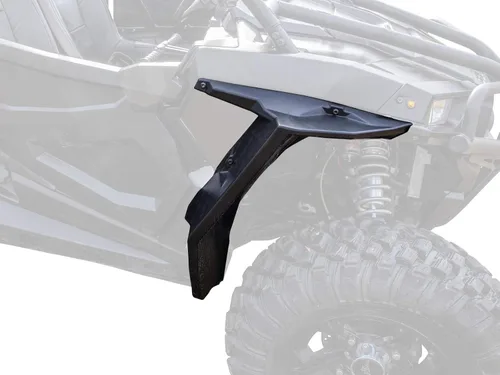 SuperATV Guardabarros guardabarros para Polaris RZR 900 / S 900 2015-2020 (ver ajuste) | Solo delantero | Durabilidad extrema | Protege contra