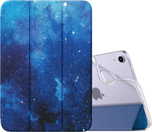 Miniatura 34 de MoKo Funda para el nuevo iPad mini 7 (A17 Pro) 2024, Funda para iPad mini de 6ª generación 2021 (21,08 cm), Funda para iPad mini 6, Funda trasera
