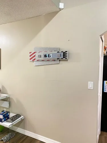 Miniatura 4 de Rocket Reloj de pared digital 3D "Colección de diseño especial de reloj de pared 2023