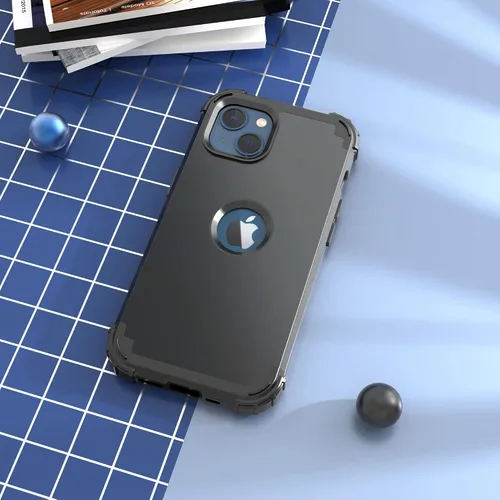 Miniatura 3 de IDweel Funda para iPhone 13 con Protector de Pantalla, para Funda iPhone 14, Híbrida Resistente a Golpes de Servicio Pesado Protección Cubierta Dura