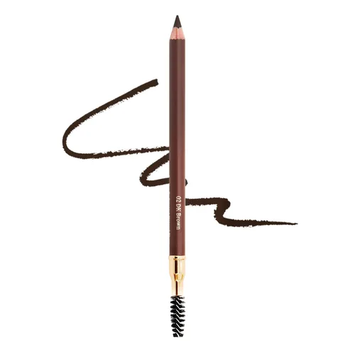 Miniatura 4 de Bodermincer 6 colores a elegir lápiz de cejas impermeable marrón oscuro lápiz de cejas (B01-negro)