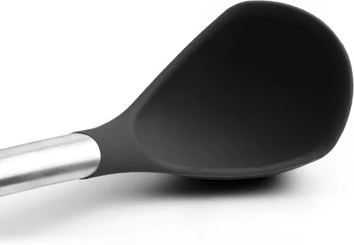 Miniatura 3 de Cuisipro Cucharón de silicona de 12.25", negro