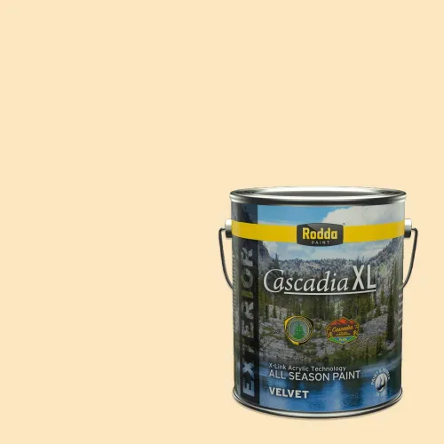 Miniatura 192 de Rodda Paint CASCADIA XL Pintura e imprimación satinada exterior en uno, cuarto de galón, otoño niño
