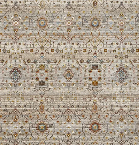 Miniatura 7 de Momeni Izmir - Alfombra de poliéster con respaldo de algodón, gris, 2 pies x 3 pies, IZ-09
