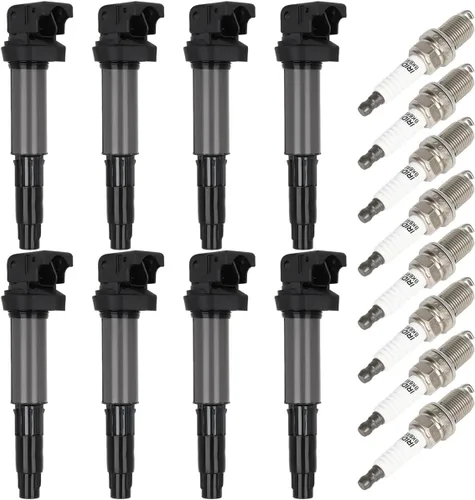 Miniatura 25 de ECCPP UF765 4 bobinas de encendido con 4 bujías de iridio A4 Q5 2014-2020 l4 2.0L 1.8L UF765