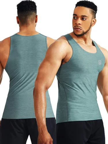 Miniatura 5 de NELEUS Paquete de 3 camisetas de compresión de ajuste seco para hombre